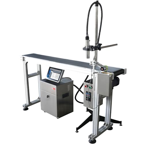PEKOKO High-Speed CIJ Inkjet Printer - Batch Code, Date, QR, Bar Codes, Serial Number, Logo Printing