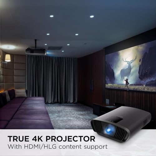 ViewSonic Smart LED 4K Projector with Dual Harman Kardon Speakers