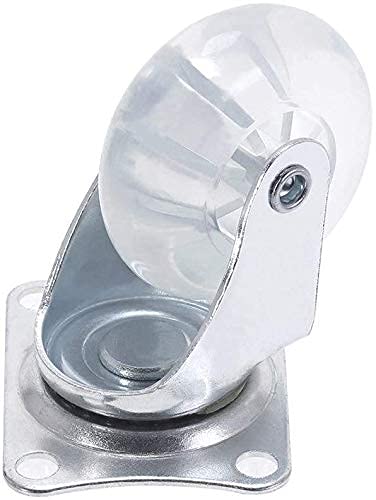 4 Pieces PU Caster Furniture Wheel - Heavy Duty & Mute
