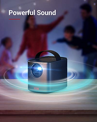 Nebula by Anker Mars II Pro 500 ANSI Lumen Portable Projector, Black, 720p Image, Video Projector, 30 to 150 Inch Image TV Projector, Movie Projector, Home Entertainment