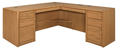 Martin Furniture Contemporary Right L-Shaped Desk & Return Combo