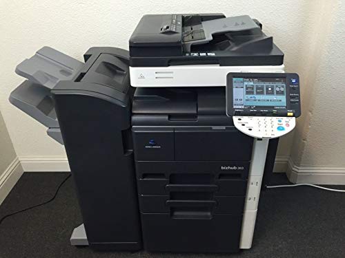 Konica Minolta Bizhub 363 Copier Printer Scanner Network USB & Staple Finisher (Certified Refurbished)
