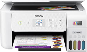 Epson Premium EcoTank 2800 Series All-in-One Color Inkjet Cartridge-Free Supertank Printer I Print Copy Scan I Wireless Connectivity I Mobile Printing I Print Up to 10 ISO PPM I 1.44" Color LCD