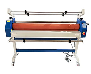 EQCOTWEA Cold Laminator 51in Semi-auto Electric/Manual Laminating Machine