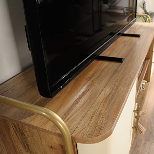 Sauder Entertainment Credenza for TVs up to 54" in Sindoori Mango Finish