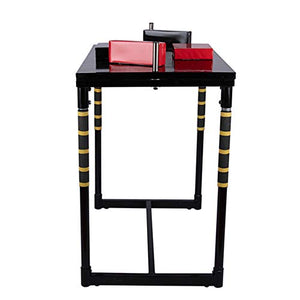 HENGGE Standard Arm Wrestling Table -Armwrestling Training Equipment- is Suitable for Home Office Gym Club,Black
