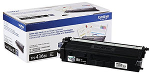 Brother TN436BK, TN436C, TN436Y, TN436M 4-Color Super High Yield Toner Cartridge Set