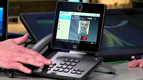 Cisco DX650 Desktop Collaboration Experience (VoIP Phone, Video Conferencing, Instant Messaging, Touchscreen, CP-DX650-K9)