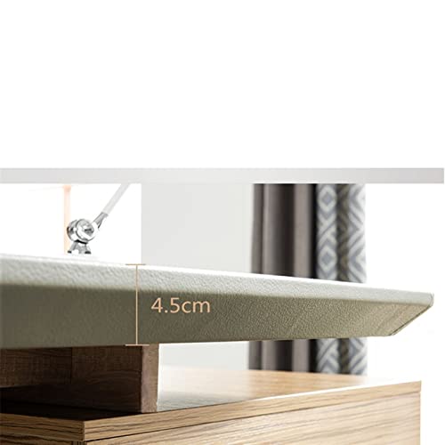 TAPIVA Executive Desk Veneer Boss Table Solid Wood - Cream Color