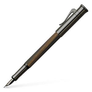 Graf Von Faber Castell Classic Macassar Wood Fountain pen With Fine 18K Nib