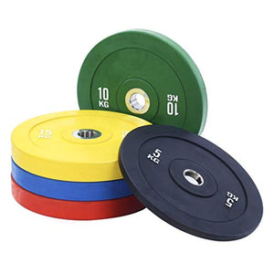 whl Barbell Plates 5KG X 1,10KG X 1,10KG X 1.15KG X 1,25KG X 1 Olympic Fractional Plates by Amon - Micro Weight Plates for Barbell or Dumbbell Strength Training Equipment (Size : 25KG X 1)