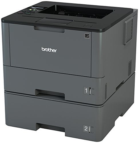 Brother Monochrome Laser Printer, HL-L5200DWT, Duplex Printing, Wireless Networking, Dual Paper Trays, Mobile Printing, Amazon Dash Replenishment Enabled