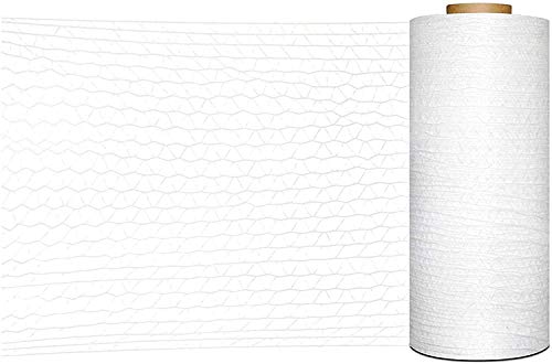 MMBM Pallet Netting, Vented Stretch Wrap, 20 Inch x 10000 Feet, 2 Rolls, Machine Length, for Securing Pallets That Need Ventilation