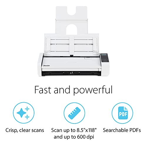 Doxie Pro DX400 - Wired Duplex Document Scanner for Windows and Mac
