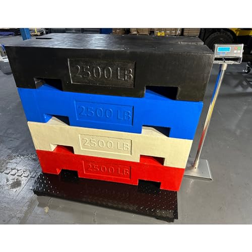 SellEton.com Industrial Floor Scale/Pallet Size | 5,000 Lbs X 1 Lb
