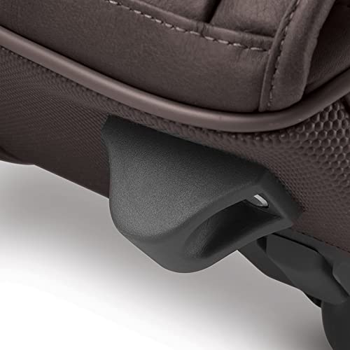 Solo New York Walker Leather Rolling Laptop Bag, Espresso