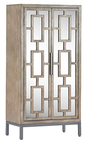 Finch FUCN10040A Hayworth Tall Storage Cabinet, Gray