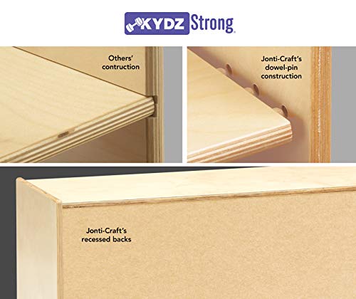 Jonti-Craft Double Stack Stacking Lockable Lockers
