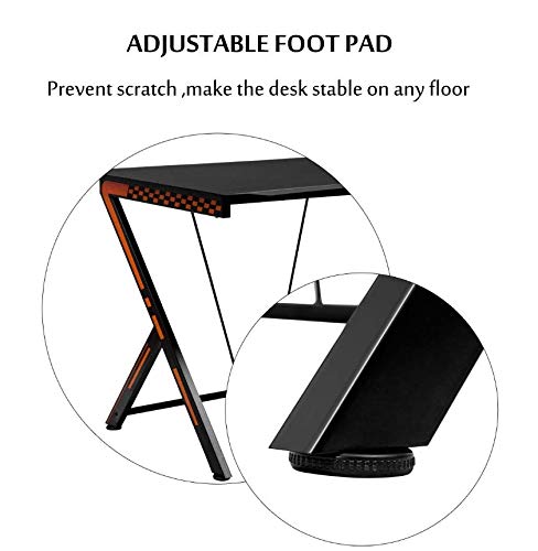 Desktop Computer Desk for Home Office Work Workstation Gaming Table Modern Ergonomic Furniture