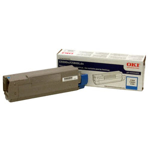OKI 43324403 Cyan Toner for C5500N C5800LDN 5K Pages