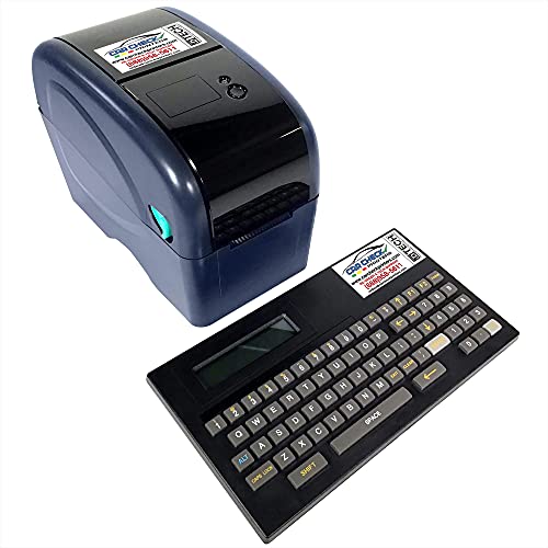 Car Check Service Reminder Printer Kit with Ink & 500 Stickers