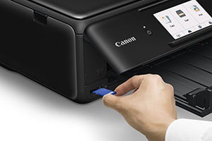 Canon TS8120 Wireless All-In-One Printer with Scanner and Copier: Mobile and Tablet Printing, with Airprint(TM) and Google Cloud Print compatible, Black