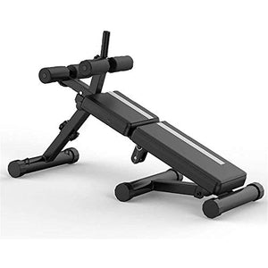 DSWHM Safety Comfortable Strength Training Equipment Bench Press Weight Bar Bench Press Bench Strength Training Plates for Full Body Workout