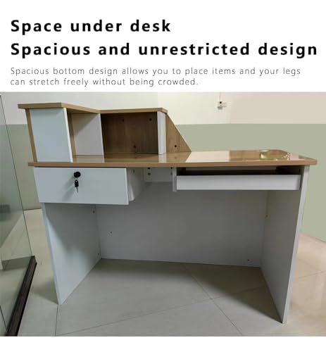 ZXLBTNB Modern Retail Checkout Counter for Women's Clothing & Beauty Salons