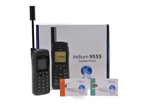 Iridium 9555 Satellite Phone w/Prepaid Sim (1200 Minutes)