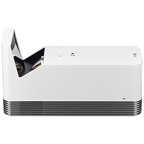 LG HF85JA Ultra Short Throw Laser Smart Home Theater Projector (2017 Model) White + 2 x 6ft High Speed HDMI Cable + Lens Cleaning Pen + Ceiling Bracket + 6-Outlet Surge Adapter