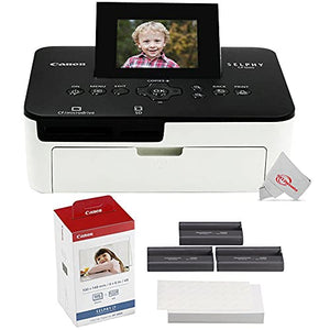 Canon Selphy CP1000 Compact Import Model Photo Printer + Accessory Set