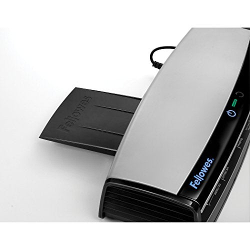 Fellowes Laminator  Jupiter 2 125, Rapid 1 Minute Warm-up Laminating Machine, with Laminating Pouches Kit (5734101)