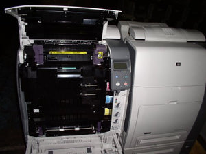 HP 4700DTN Printer W/Duplexer, Network & Test Prints No Accessories