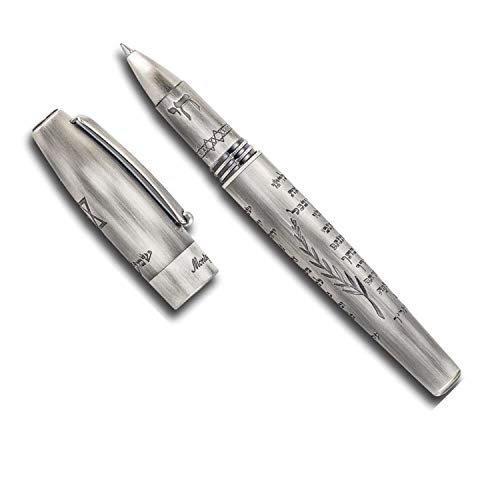 Montegrappa Fortuma Shema Israel Silver Rollerball Pen