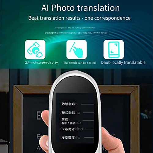 inBEKEA Portable Instant Language Translator Device - Two Way Voice Interpreter