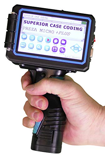 Micro + Plus SBK Portable Handheld Inkjet Printer, Handheld Inkjet Coder, Inkjet Coding Machine, Date Coding Machine, Handheld Date Coder USA