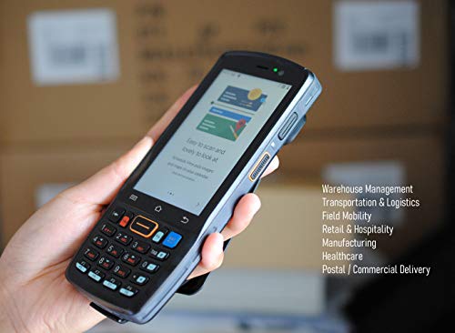 Cruiser Ultra Rugged Android 9.0 Enterprise Mobile Computer Touch Screen with 1D 2D Barcode Scanner - Zebra SE4710, 4G LTE, WiFi, GPS, Physical Keypad for Field Mobility