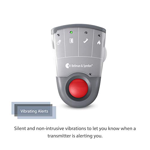 Bellman & Symfon Pager Receiver for The Visit Home Alerting System - Vibration Notification - Wireless Smart Home