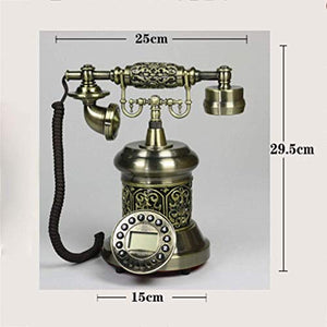 TEmkin Vintage European Carved Retro Landline Phone