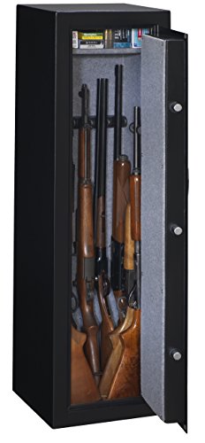 Stack-On SS-10-MB-E 10 Gun Fully Convertible Security Safe with Electronic Lock, Matte Black