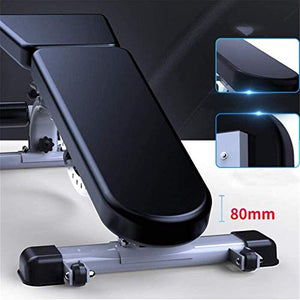 HMBB Bench Press Weight Bar Bench Press Bench Strength Training Multiuse Exercise Workout Bench Weight Bench Sit Up Strength Training Equipment for Home Gym for Full Body Workout