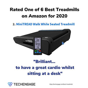 Onthemuv miniTREAD from is Featured in US News & World Report! Compact Motorized Electric Seated Treadmill Exercise Wellness Health Sit Walk Desk