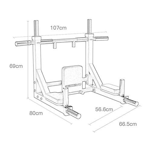ZLQBHJ Pull up Bar Free Standing Multi Gym Withstand Weight for Home Gym Strength Training Workout Equipment