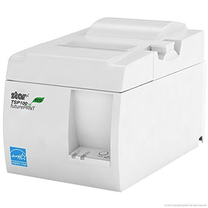 Star Micronics TSP143III USB Receipt Printer and Epsilont 13" by 13" Mini Cash Drawer 4 Bill 5 Coin Compatible with Square