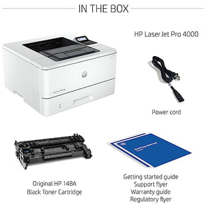 HP Laserjet Pro 4001dw Wireless Monochrome Laser Printer