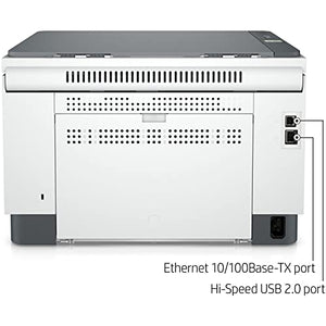 HP Laserjet MFP M234dwe All-in-One Wireless Monochrome Laser Printer, Gray - Print Scan Copy - 30 ppm, 600 x 600 dpi, 1.3" LCD, 8.5" x 14", Auto Duplex Printing