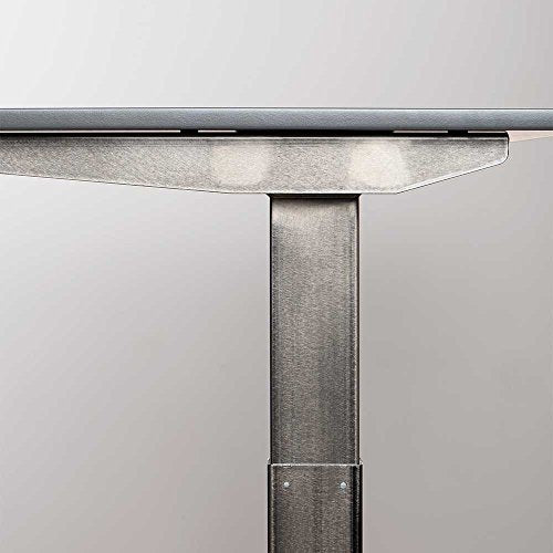 Fully Jarvis Standing Desk Frame Only - Supports Tops from 44" to 82" Wide and 27" to 36" deep - Electric Adjustable Desk Height from 24.5" to 50" with Memory Preset Controller (Alloy Frame)