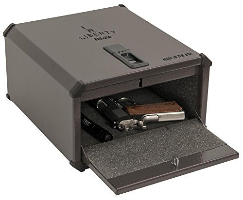 Liberty HDX-250 Smart Vault Biometric Safe - Safely secure your valuables or handgun in the new Home Defender