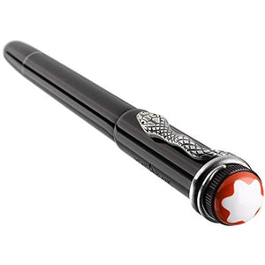 Montblanc Heritage Collection Rouge Et Noir Special Edition Resin Black Fountain Pen 114722