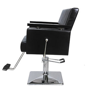 MARSHAL European Salon Beauty Multi-Purpose Reclining Styling Chair MP-91R-BLK